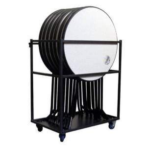 CHARIOT DE TRANSPORT 'PETIT' POUR TABLES STABLES ET TABLES DE TERRASSE DIM. 68X95X(H)114CM