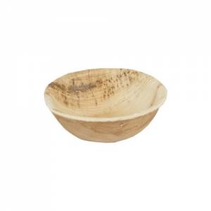 COFFRET SAUCE FEUILLES DE PALMIER CONT. 35ML. DIAM. 6CM. BOÎTE DE 400 PIÈCES