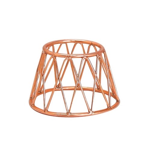 BUFFET-ERHÖHUNGSKRONE ABM. 15X10CM. HGT. 10CM. BRONZE