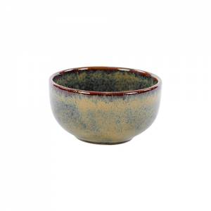 SALAD BOWL KAITØ STONEWARE DIAM. 11.5CM. HG. 5CM. COLOR FOREST GREEN