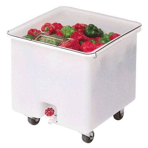 GEMÜSEWAGEN CC32 FARBE WEISSER INHALT. 121LTR. AFM. 56X61X58,5CM. POLYETHYLEN-CAMBRO