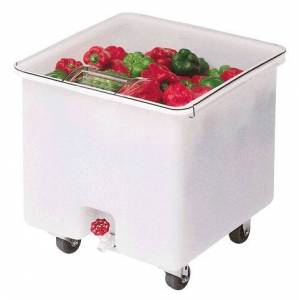 VEGETABLE CART CC32 COLOR WHITE CONTENT. 121LTR. AFM. 56X61X58.5CM. POLYETHYLENE CAMBRO