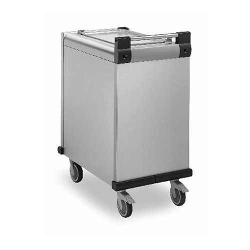 Lowerator/dienbladenstapelaar DFR lgt. 72,4cm. tbv dienbladen afm. 53x32,5cm. onverwarmd rvs