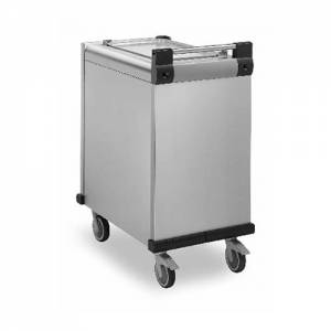 Abaisseur/empileur de plateaux DFR LGT. 72,4 cm. PLATEAUX TBV DIM. 53X32,5CM. ACIER INOXYDABLE NON CHAUFFÉ