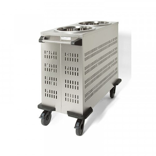 Bordenstapelaar onverwarmd RRV-2 190-320 roestvrijstaal Rieber