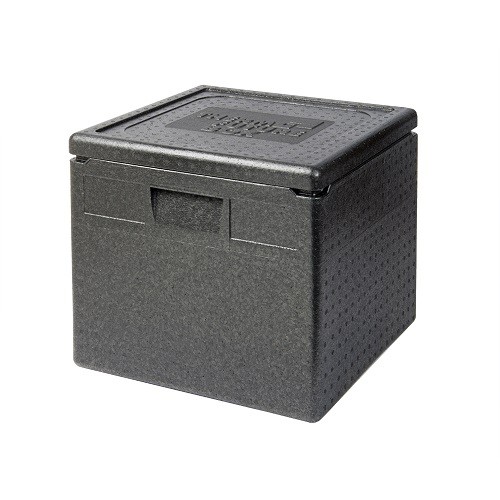 Pizza transportbox inh. 40ltr. bovenlader zwart Thermo Future Box