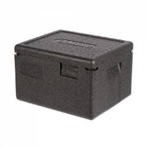 Geïsoleerde transportbox inh. 46 ltr. bovenlader epp180 zwart (110) Cambro