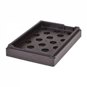 Geïsoleerde extender afm. 600x400x87cm. eppcts zwart (110) Cambro