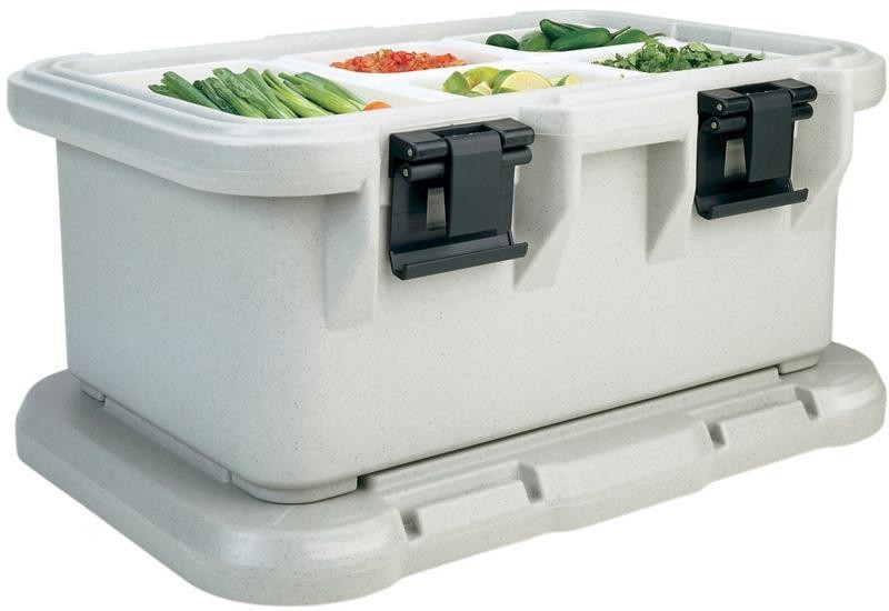 Camcarrier upc s160 voor gn 1/1 - 150mm. diep afm. 64x43,5cm. hgt. 26cm. kleur Black Cambro