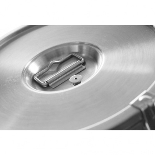 RÉCIPIENT GAMEL/SOUPE ACIER INOXYDABLE CONT. 10L DIAM. 33X(H)22CM. HENDI