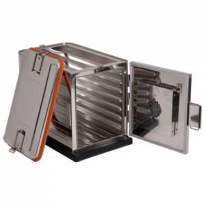 INSULATED TRANSPORT BOX THERMOPORT 1000 DU STAINLESS STEEL RIEBER