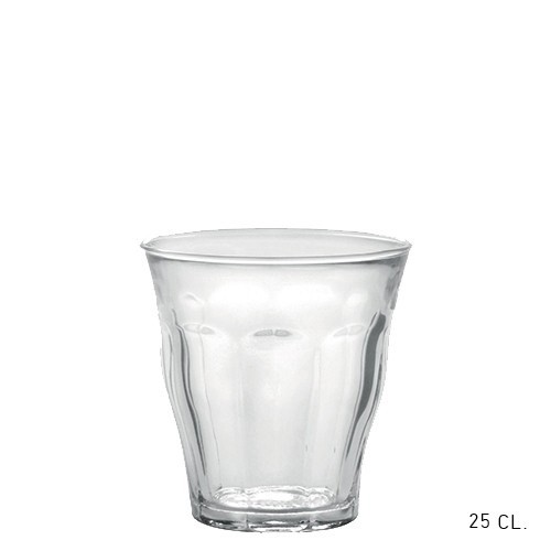 VERRE PICARDIE SUITE 25CL. DURALEX
