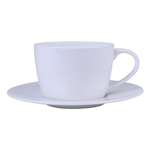 INHALT DER CAPPUCCINO-TASSE DIVA. 25CL. Edles feines Knochenporzellan