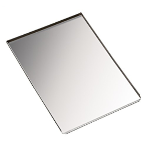 BAKING PLATE W/3 UPDATED EDGES AND 2 DECK EDGE DIM. 60x40X2.0CM. ALUMINIUM