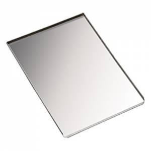 BAKING PLATE W/3 UPDATED EDGES AND 2 DECK EDGE DIM. 60x40X2.0CM. ALUMINIUM