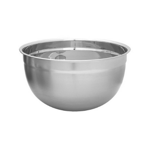 MUSHING BOWL STAINLESS STEEL MATT/HIGH GLOSS DIAM. 27CM. INH. 4.5LTR.