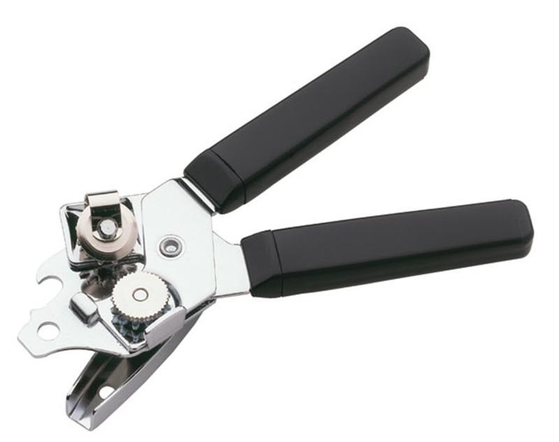 Blikopener tangmodel met kunststof handvat