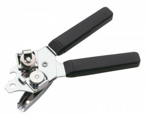 Blikopener tangmodel met kunststof handvat