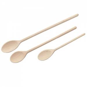 Lepel ovaal lg. 35cm. hout