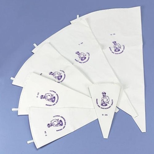 Spuitzak uitwasbaar afm. 55cm. kleur perlon wit