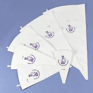 Spuitzak uitwasbaar afm. 55cm. kleur perlon wit