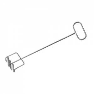 PUREE STAMPER EXTRA HEAVY DUTY DIM. 35CM. Stainless steel 18/8