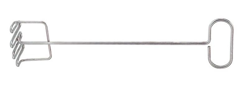 Pureestamper zware uitvoering afm. 58cm. rvs 18/8