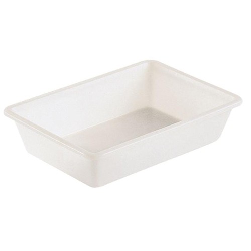 Vleesbak afm. 51x35x11cm. wit kunststof