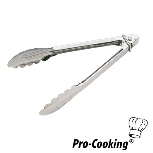 Serveertang Pro-Cooking 40cm. rvs 18/0