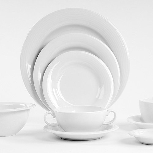 SCALE OVAL DUO SIZE. 49X18CM. COLOR WHITE NOVA