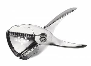 Citroenschijfknijper tangmodel lg. 16cm. rvs 18/10