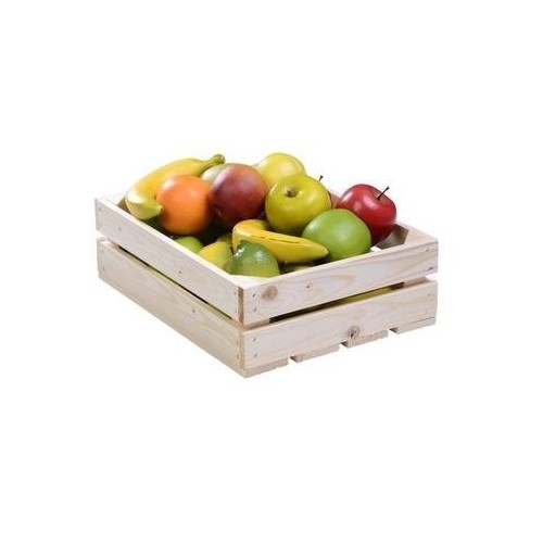 Veilingkist tbv gn 1/2 afm. 27,5x35,5x(h)11cm. geschaafd vuren