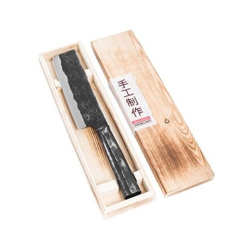 Hakbijl afm. 17cm. Brute Forged roestvrijstaal Laguiole Style de Vie