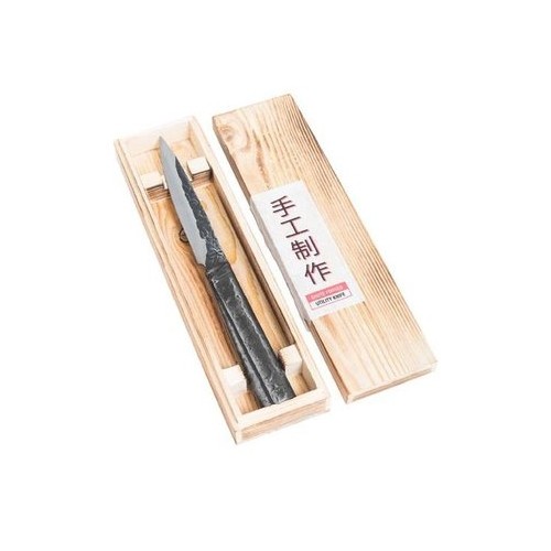 Keukenmes Universeel afm. 13cm. Brute Forged roestvrijstaal Laguiole Style de Vie