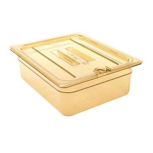 Gastronormdeksel Hot-Pan gn 1/2 met greep- en lepeluitsparing Cambro