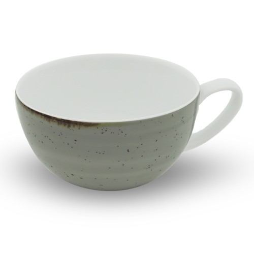 CAPPUCCINO CUP CONT. 340ML. SATURNO NATURE COLOR TAUPE