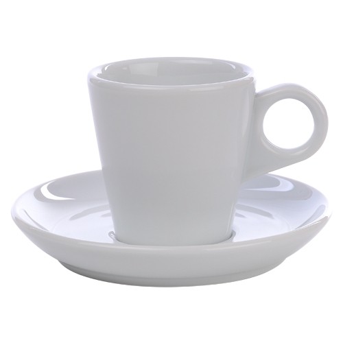 Cappuccinoschotel Roma/color me! diam. 16cm. kleur wit Nova