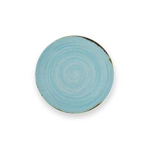 Coupebord m diam. 24cm. Saturno Nature kleur blue