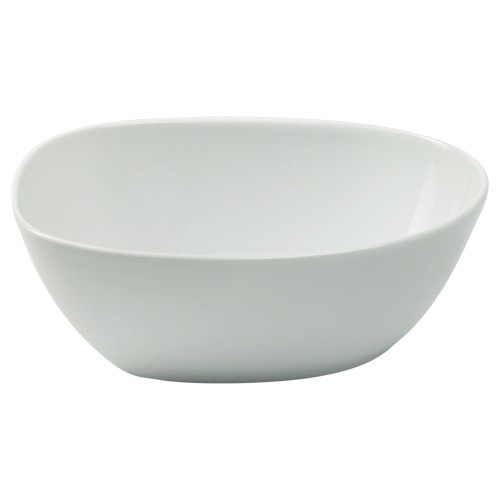 SALATSCHÜSSEL ABM. 17x14x6CM. FARBE WEISS ISOLA NOVA