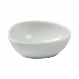 DIP-SCHALE KLEIN DIM. 6x5CM. FARBE WEISS ISOLA NOVA