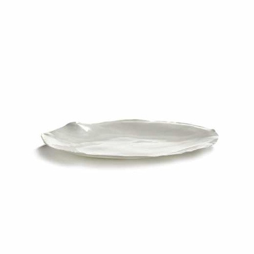 ASSIETTE RONDE SOLEIL DIAM. 24CM. H1.8CM. PARFAITE IMPERFECTION ROSE VAN DE VELDE SERAX