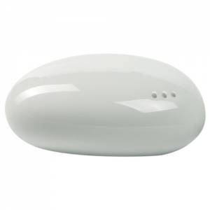 Zoutstrooier afm. 9x6cm. kleur wit Isola Nova