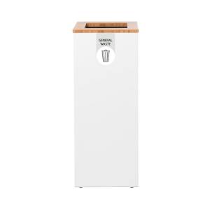 LUNE PAXA MEDIUM CONT. 34LTR. WHITE, BAMBOO AND GREY