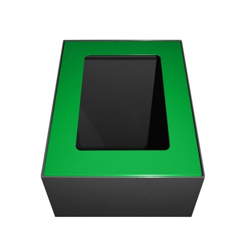 Top modulaire afvalscheidingsunit 60ltr. kleur groen