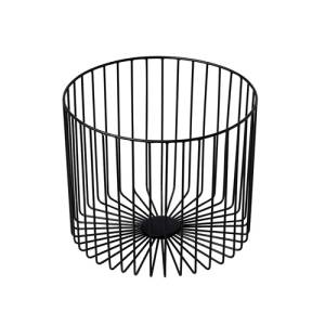 PRESENTATION BASKET DIAM. 28CM. HGT. 23CM. BLACK