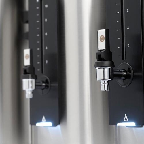 Koffiezetinstallatie ComBi-line cb 2x10 afm. 98x47x79cm. 400v/6275w Animo