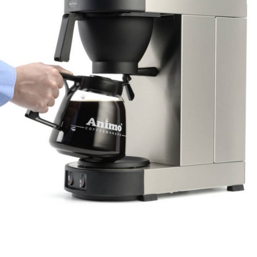 Koffiezetapparaat m200 kleur zwart afm. 20,5x38x62,5cm. 230v/2250w Animo