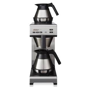 Koffiezetapparaat Matic 2 afm. 195x406x446mm. kleur grijs 230v-2140w Bravilor