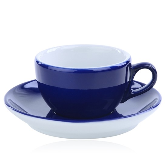 ESPRESSOTASSE INH. 8CL. ROMA-FARBE KOBALTBLAU