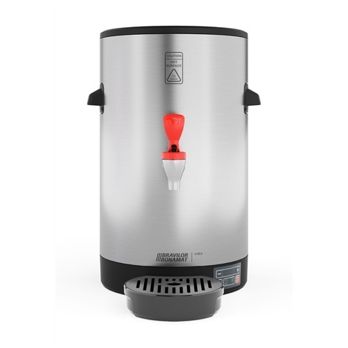 HEISSWASSERMASCHINE HWA 8 DIM. 31,7 x 40,7 x 45,6 cm. INHALT 8LTR. 230V/2500W BRAVILOR